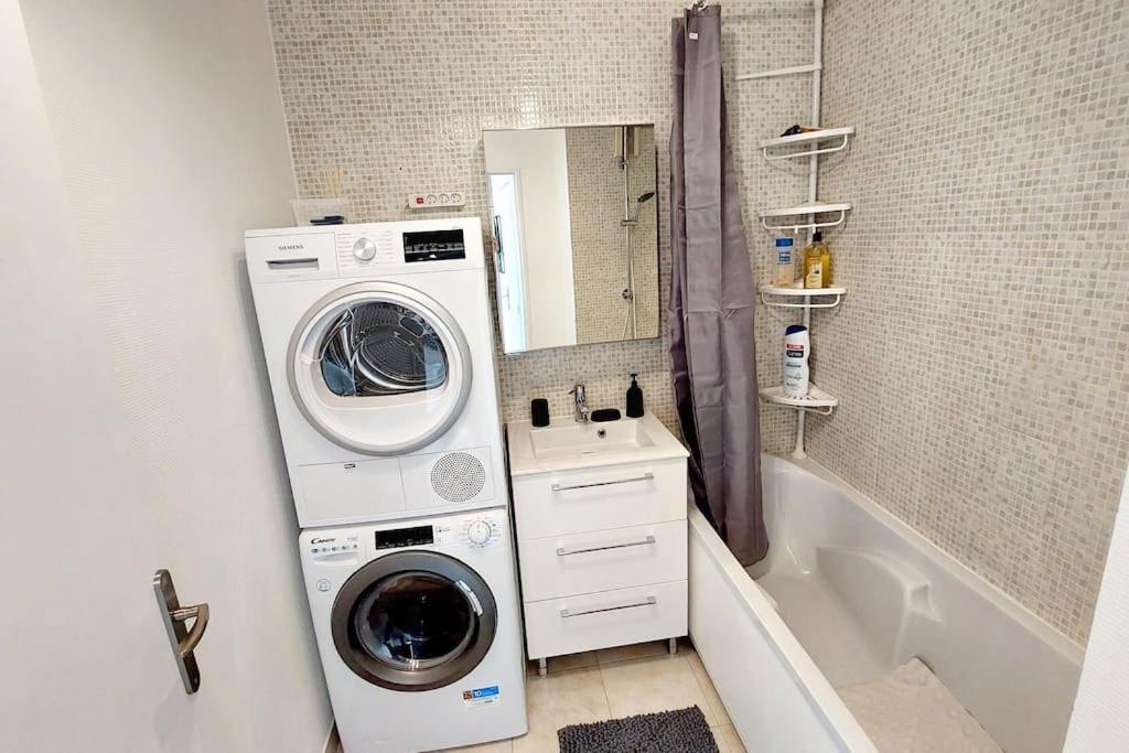 Cosy Home 2, 2 Chambres, 6 Personnes, 3 Min Gare, Parking Cergy Eksteriør bilde